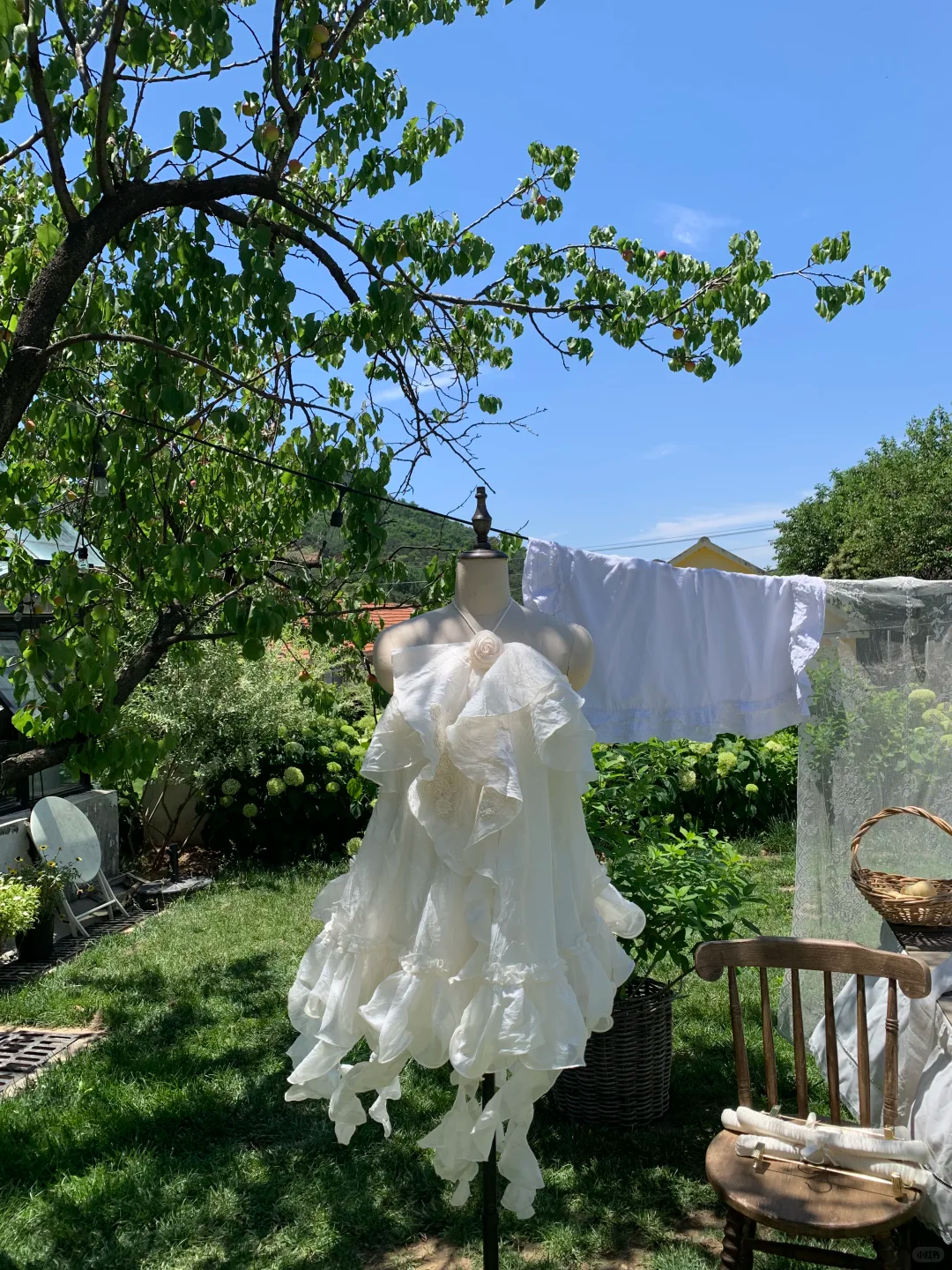 Cute A Line Halter Satin Chiffon Ruffles Short Homecoming Dress,Summer Birthday Dress GG3691