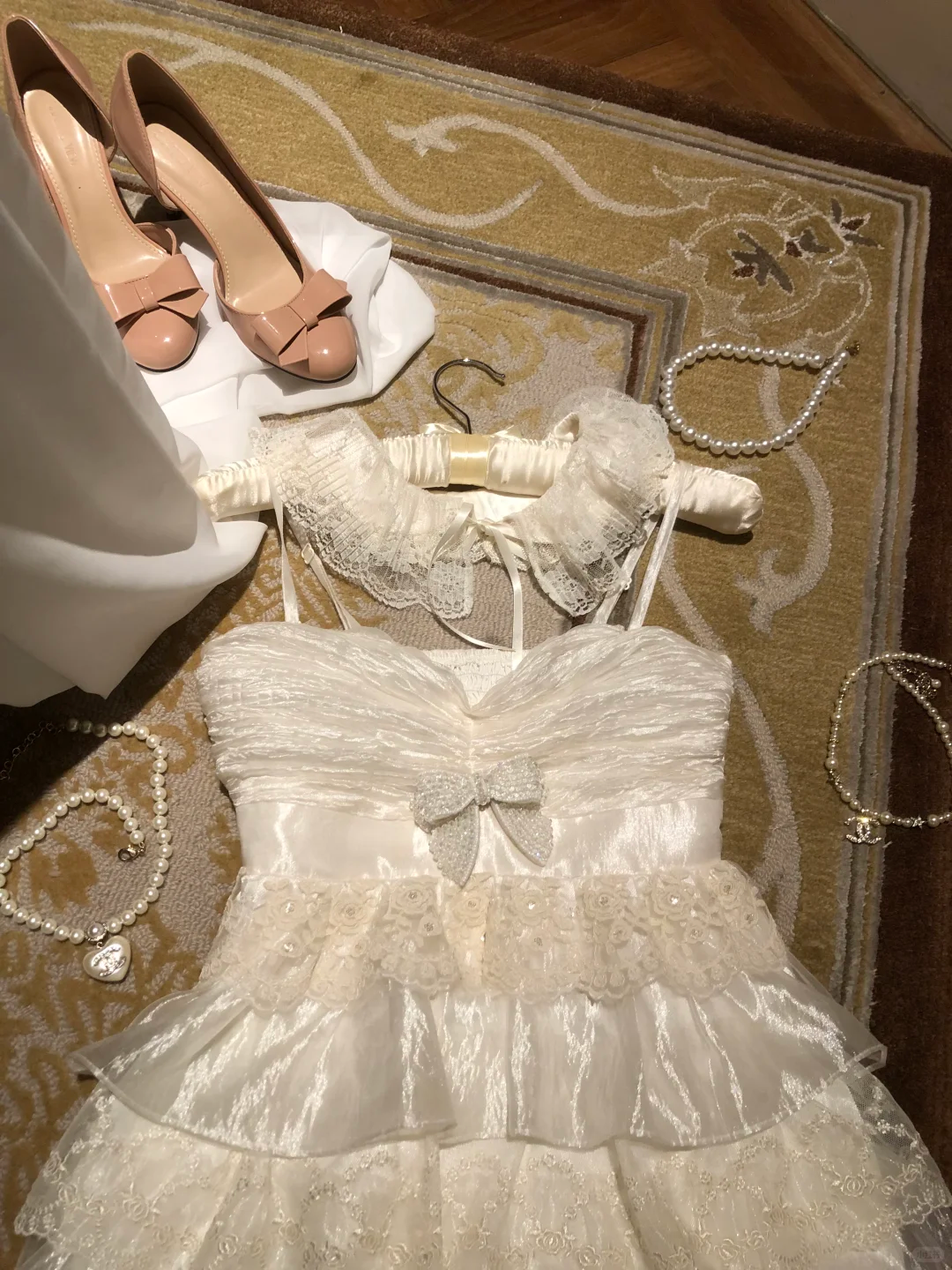 Impress A Line Spaghetti Straps Tulle Lace Tiered Short Homecoming Dress,Summer Birthday Dress GG3700