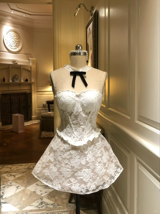 Sweet 15th A Line Tulle Lace Short Homecoming Dress,Summer Birthday Dress GG3721