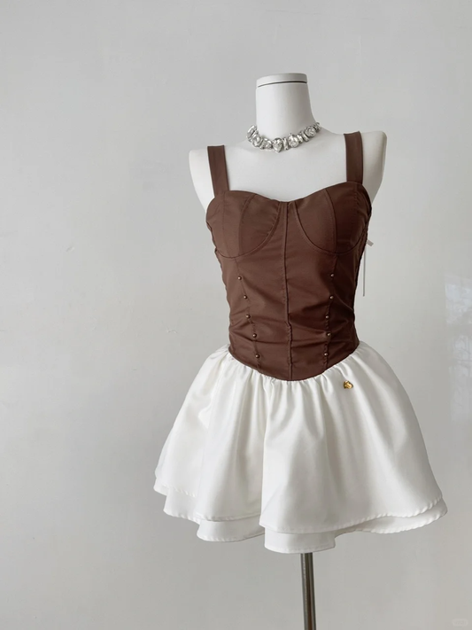 Chic A Line Sweetheart Satin Beads Short Homecoming Dress,Summer 16th Birthday Dress GG3798