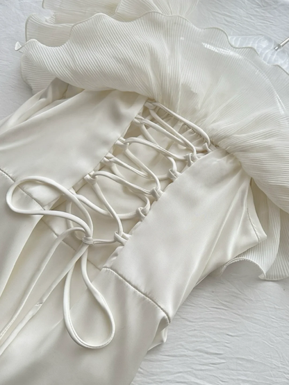 Elegant A Line Strapless Satin Long Prom Dress,Party Dress,Evening Dress GG3857