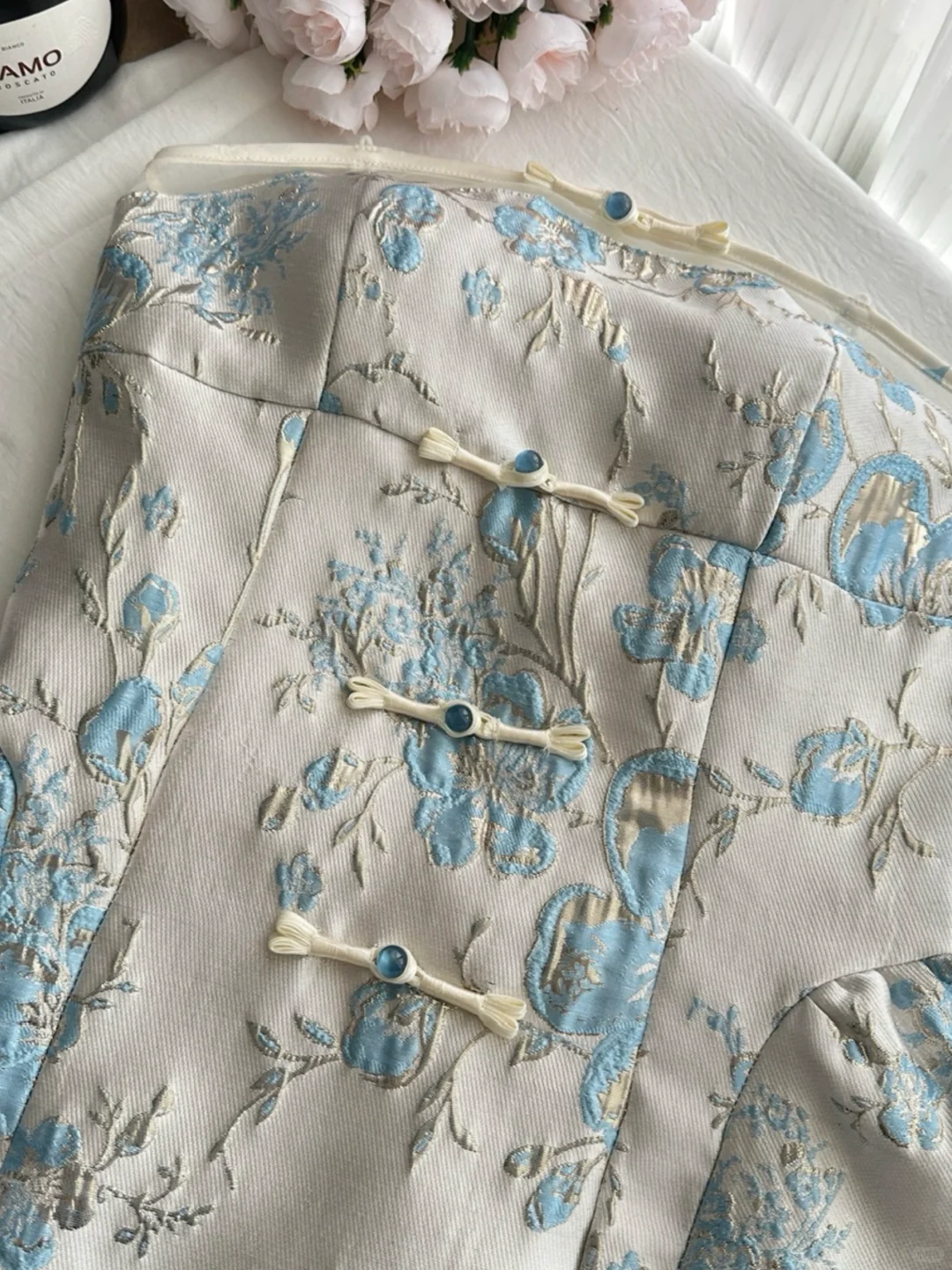 Unique Ball Gown Strapless Satin Printed Short Homecoming Dress,Summer 19th Birthday Dress GG3859