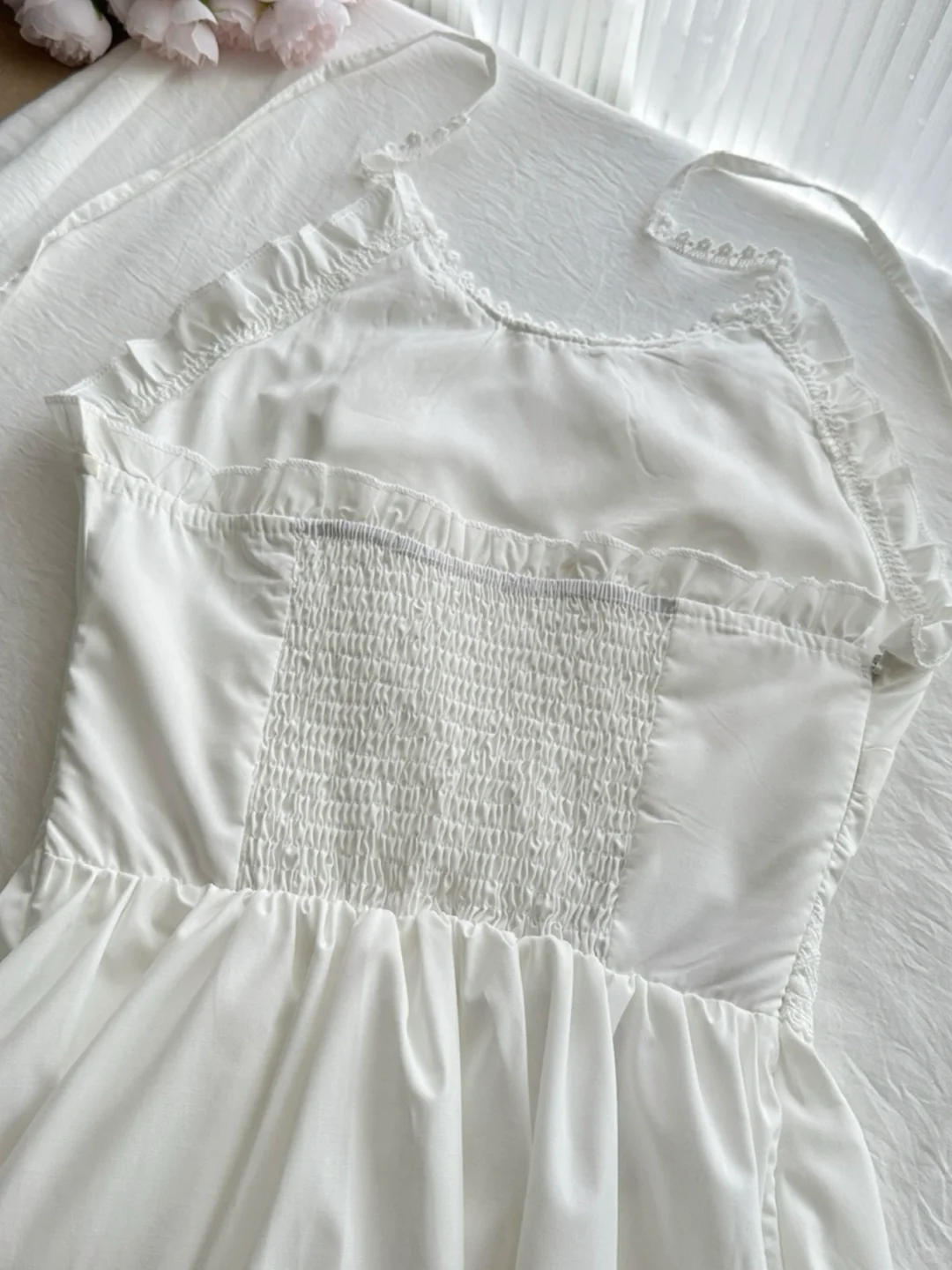 Pretty A Line Halter White Satin Short Homecoming Dress,Summer 17th Birthday Dress GG3860