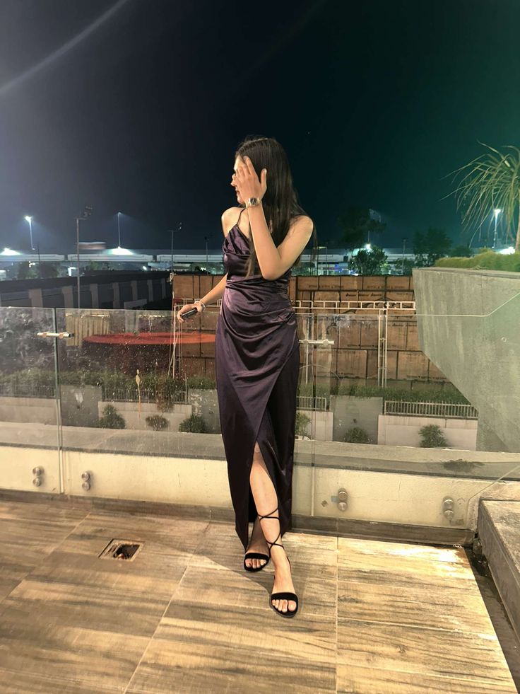 Elegant Mermaid Spaghetti Straps Satin Slit Long Prom Dress,Party Dress,Evening Dress GG3892