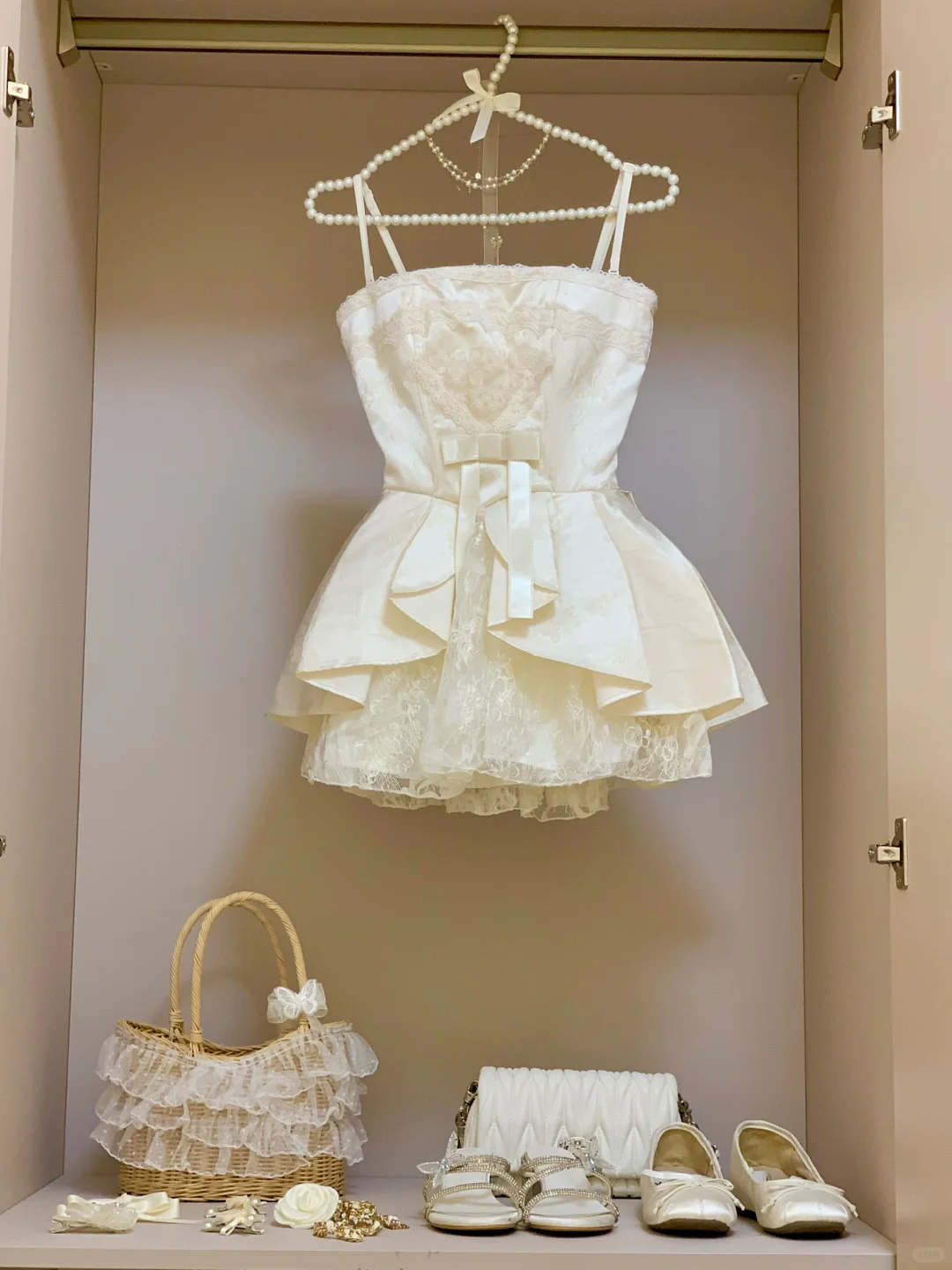 Cute A Line Spaghetti Straps Satin Lace Short Homecoming Dress,Summer 15th Birthday Dress GG3897