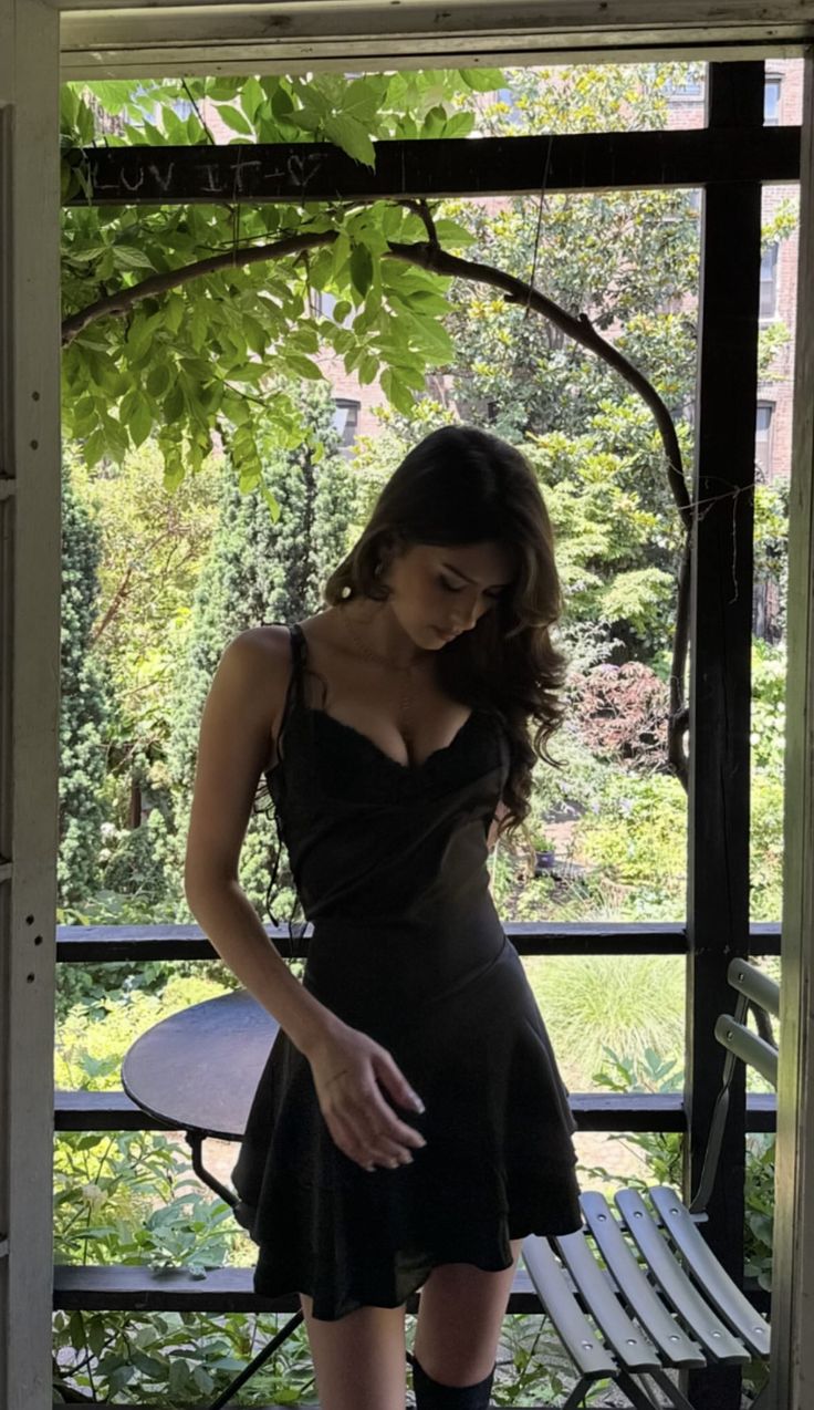 Black A Line Spaghetti Straps Satin Short Homecoming Dress,Summer 20th Birthday Dress GG3923