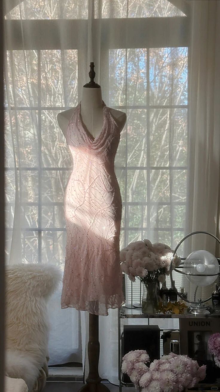 Stunning Mermaid Halter Pink Satin Tulle Sequin Backless Short Homecoming Dress,Summer 18th Birthday Dress GG3956