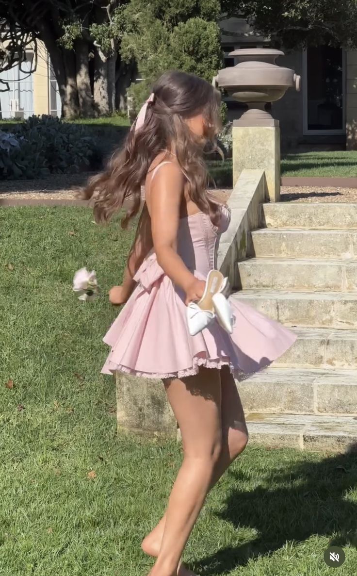 Cute 20th Pink A Line Spaghetti Straps Satin Short Homecoming Dress,Summer Birthday Dress GG3969