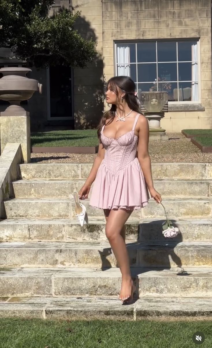 Cute 20th Pink A Line Spaghetti Straps Satin Short Homecoming Dress,Summer Birthday Dress GG3969