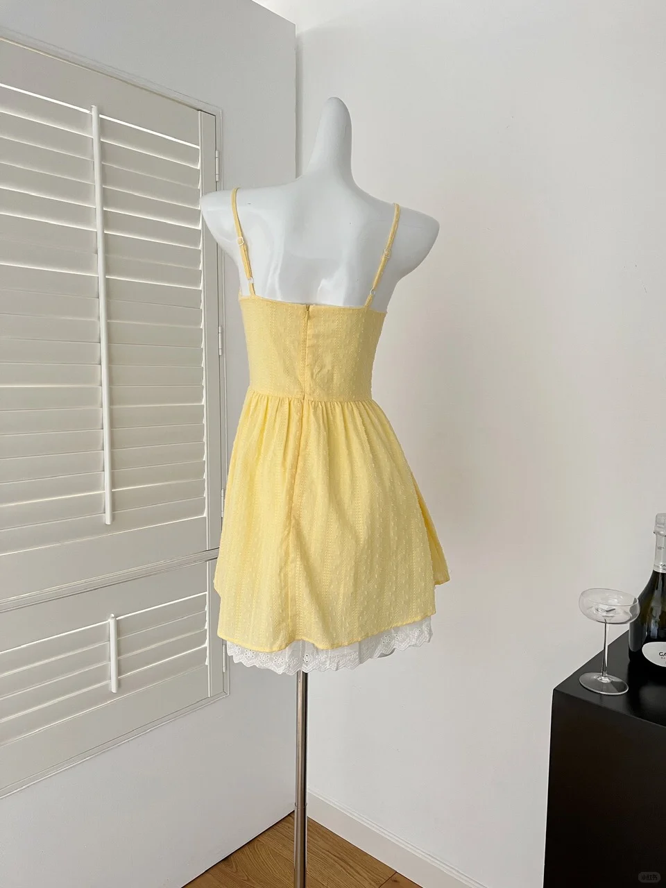 Bright A Line Spaghetti Straps Yellow Satin Short Homecoming Dress,Summer 17th Birthday Dress GG3972