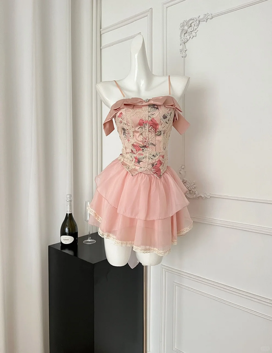 Unique A Line Spaghetti Straps Satin Chiffon Short Homecoming Dress,Summer 17th Birthday Dress GG3975