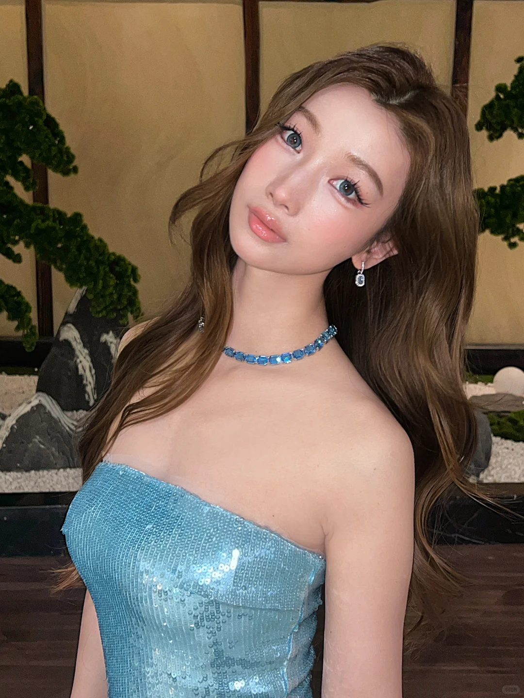 Sparkly Mermaid Strapless Sequin Long Prom Dress,Party Dress,Formal Evening Dress GG4011