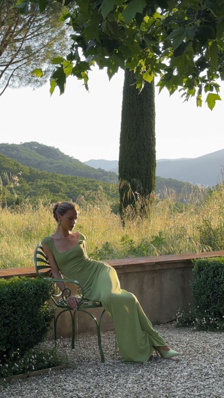 Green Mermaid Square Satin Long Prom Dress,Party Dress,Formal Evening Dress GG4032