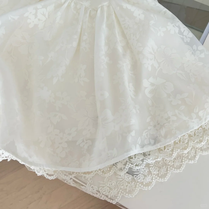 Pretty A Line Lace With Bow Short Homecoming Dress,Summer 17th Birthday Dress GG4040