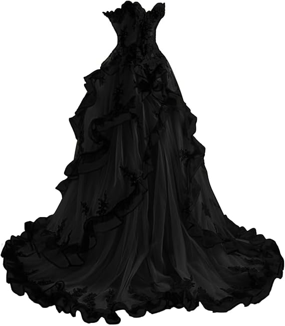 Vintage A Line Sweetheart Tulle Ruffles Long Prom Dress, Evening Dress GG408