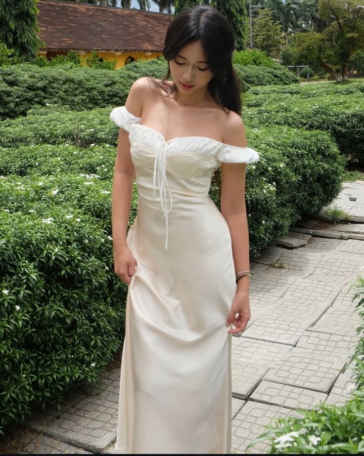 Classy Mermaid Off The Shoulder Satin Long Prom Dress,Party Dress,Formal Evening Dress GG4098