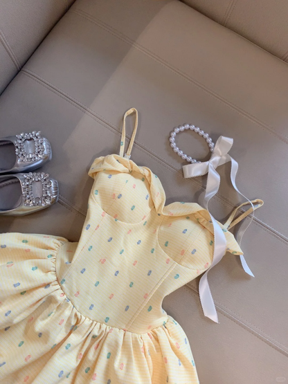 Cute A Line Spaghetti Straps Satin Tulle Printed Short Homecoming Dress,Summer 17th Birthday Dress GG4116