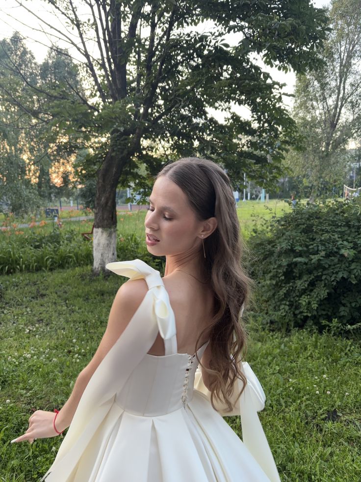 Elegant A Line Square Satin With Bow Straps Short Homecoming Dress,Summer 16th Birthday Dress GG4223