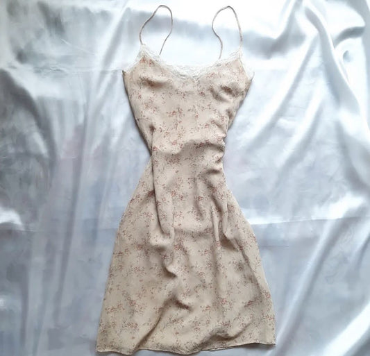 Classy A Line Spaghetti Straps Printed Floral Satin Lace Short Homecoming Dress,Summer 19th Birthday Dress GG4236