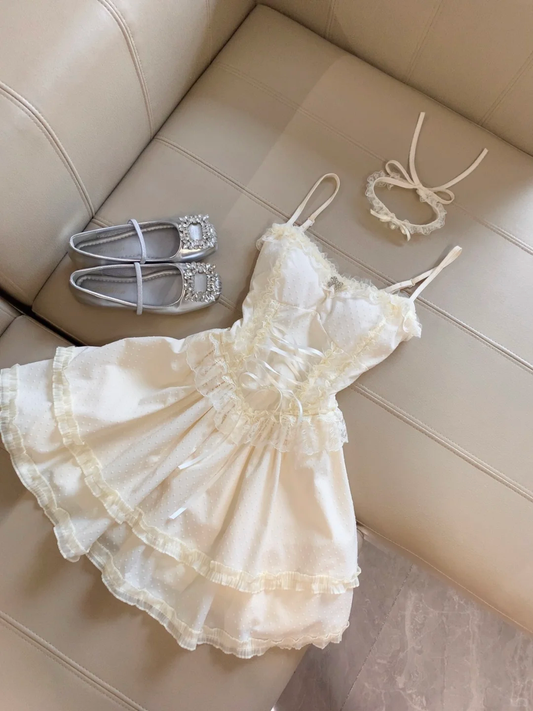 Cute A Line Spaghetti Straps Satin Lace Short Homecoming Dress,Summer 18th Birthday Dress GG4281