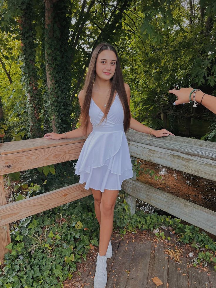 Elegant A Line Spaghetti Straps White Chiffon Short Homecoming Dress,Summer 18th Birthday Dress GG4317