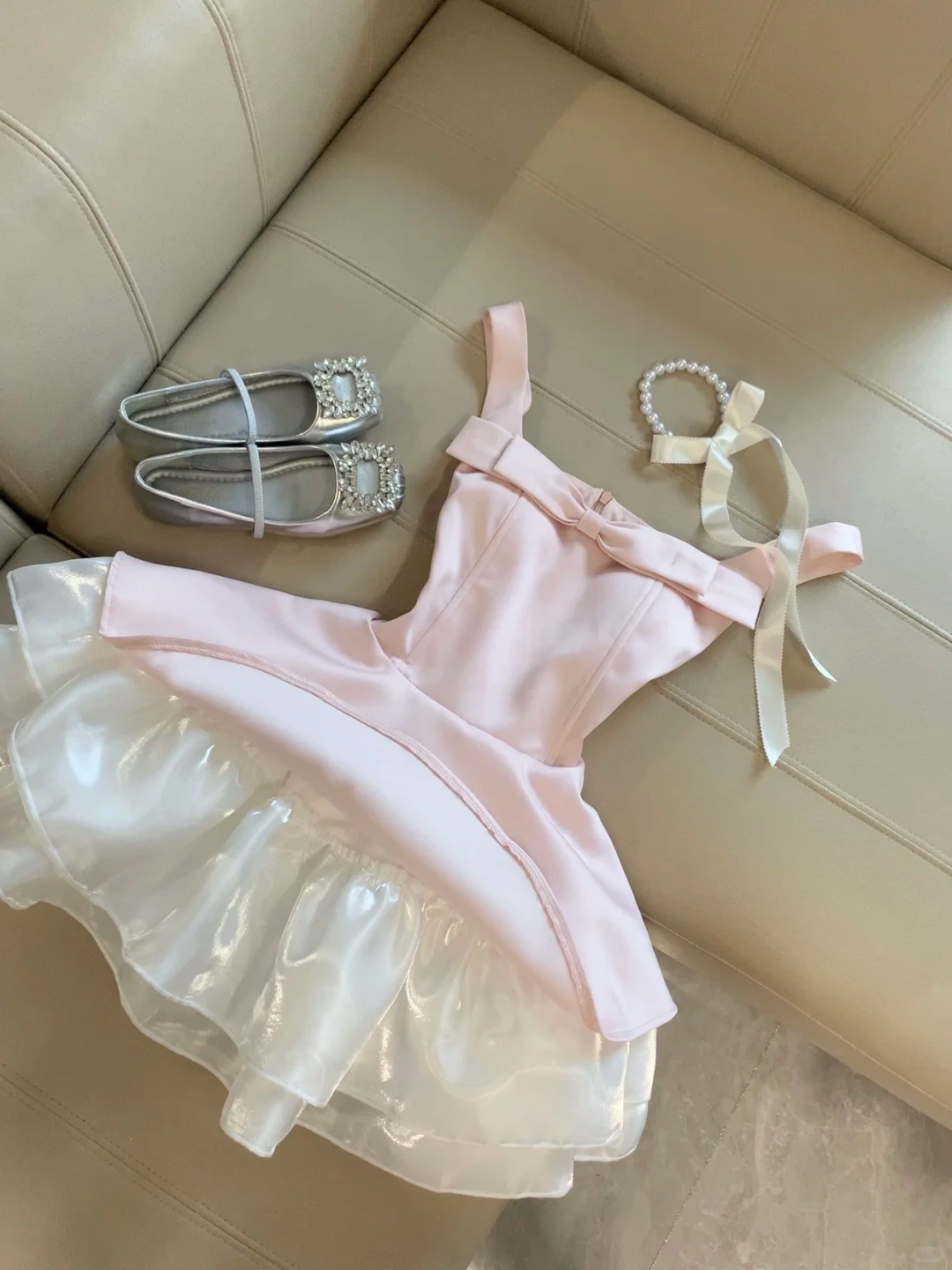 Pink A Line Square Satin With Bow Short Homecoming Dress,Summer 16th Birthday Dress GG4326