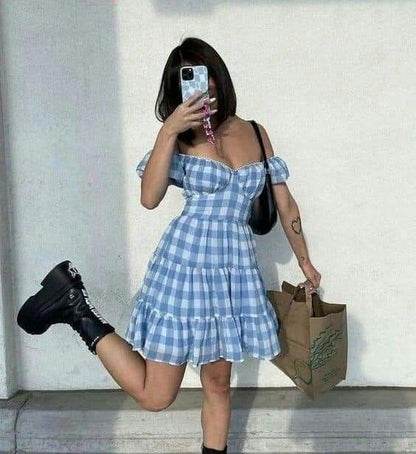 Cute A Line Off The Shoulder Satin Short Homecoming Dress,Summer 17th Birthday Dress GG4346