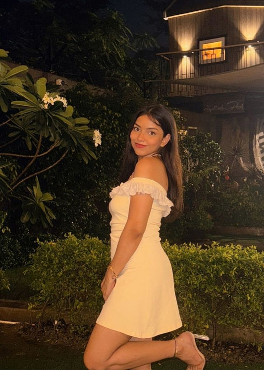 Classic A Line Off The Shoulder Satin Lace Short Homecoming Dress,Summer 19th Birthday Dress GG4376