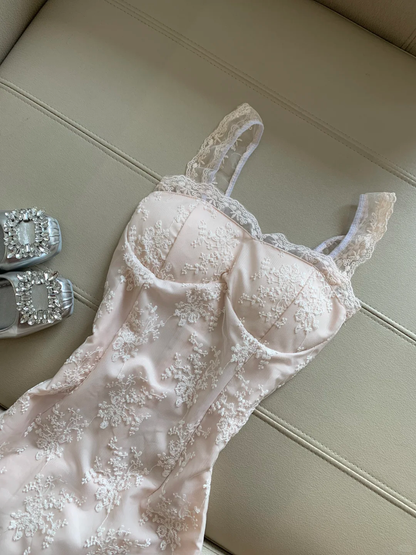 Sheath A Line Sweetheart Satin Lace Short Homecoming Dress,Summer 18th Birthday Dress GG4440