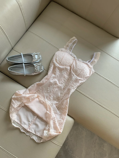 Sheath A Line Sweetheart Satin Lace Short Homecoming Dress,Summer 18th Birthday Dress GG4440