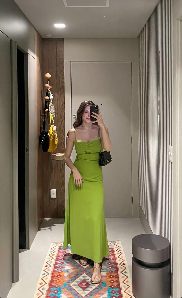 Modest Bodycon A Line Spaghetti Straps Satin Long Prom Dress,Party Dress,Formal Evening Dress GG4459