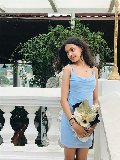 Chic A Line Spaghetti Straps Satin Short Homecoming Dress,Summer 18th Birthday Dress GG4478