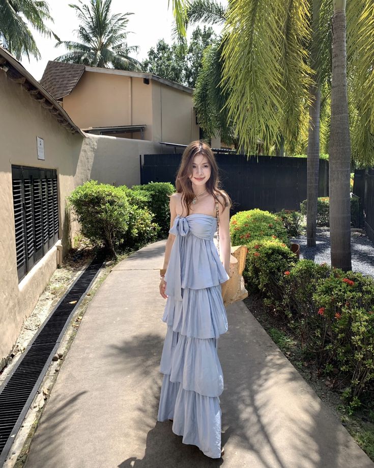 Strapless Mermaid Tiered Satin Long Prom Dress,Party Dress,Formal Evening Dress GG4500