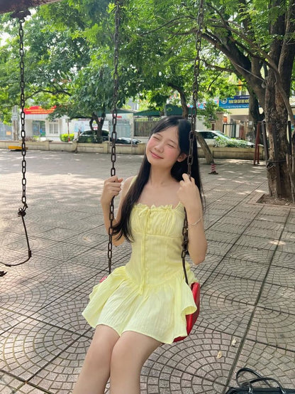 Cute A Line Spaghetti Straps Satin Short Homecoming Dress,Summer 17th Birthday Dress GG4534