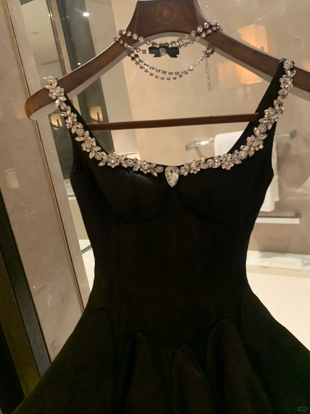 Sweet 16th Black A Line Square Satin Beads Short Homecoming Dress,Summer Birthday Dress GG4570