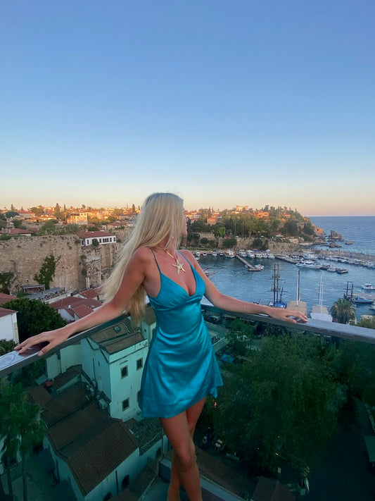 Sexy A Line Spaghetti Straps Satin Short Homecoming Dress,Vacation Dress,Summer 20th Birthday Dress GG4583