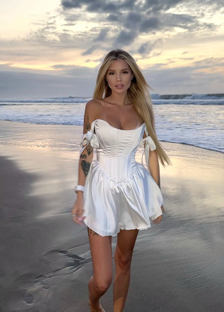 Eelgant A Line Off The Shoulder Satin Short Homecoming Dress,Vacation Dress,Summer 20th Birthday Dress GG4584