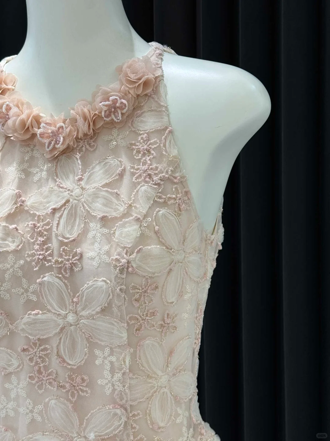 Cute A Line Halter Lace Floral Short Homecoming Dress,Vacation Dress,Summer 16th Birthday Dress GG4642