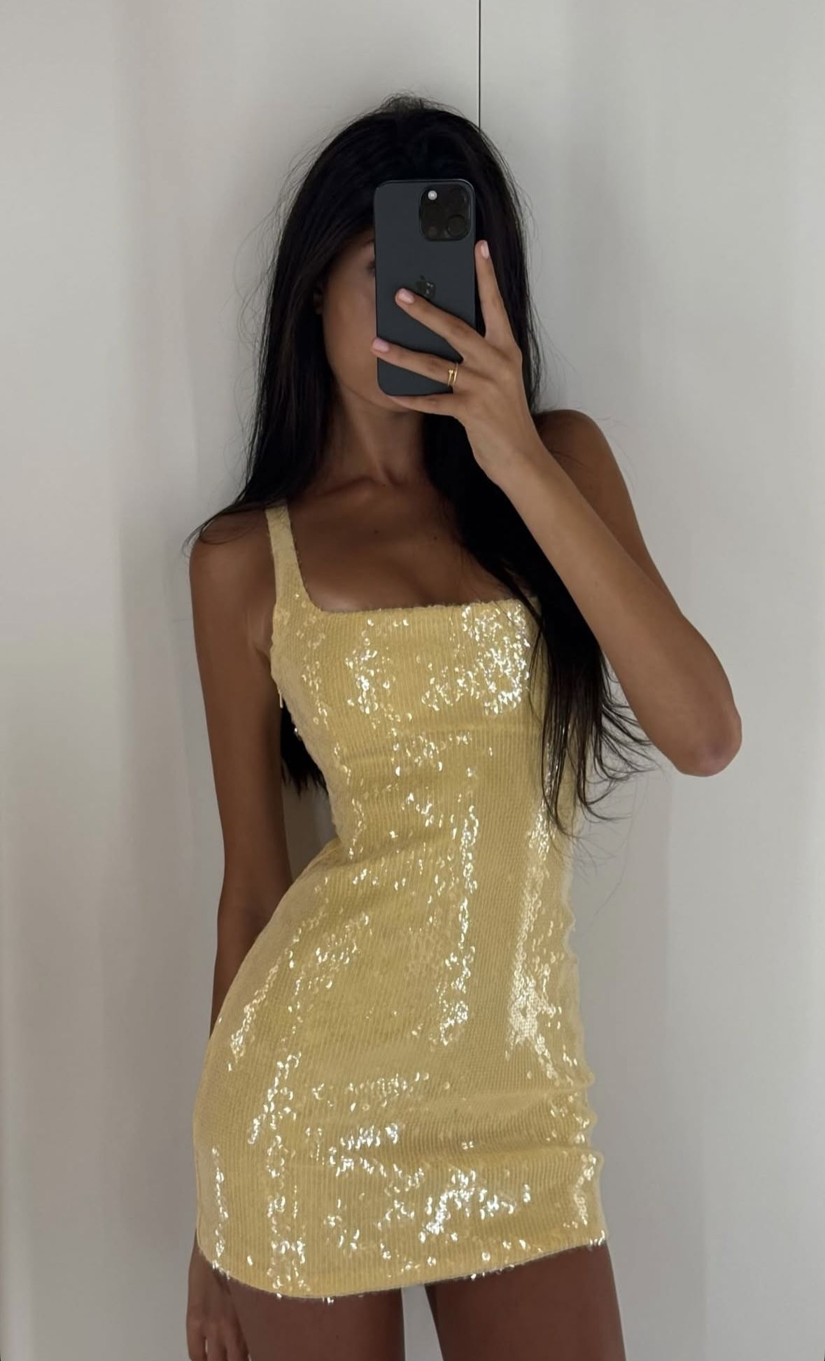 Sparkles Tight Mermaid Square Satin Sequin Short Homecoming Dress,Vacation Dress,Summer 19th Birthday Dress GG4658