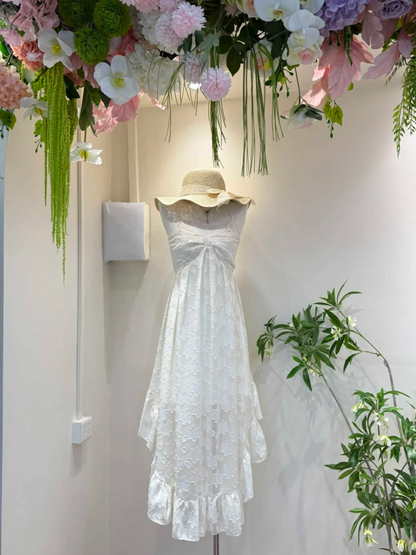 Romatic A Line Halter Lace Long Prom Dress,Party Dress,Formal Evening Dress GG4672