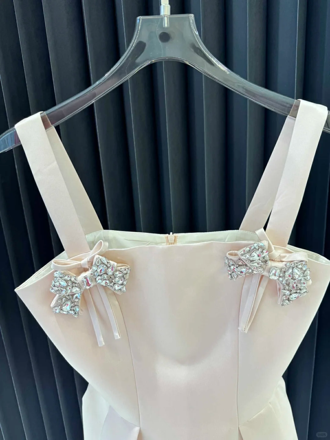 Cute A Line Square Satin Bow Beads Short Homecoming Dress,Vacation Dress,Summer 17th Birthday Dress GG4676