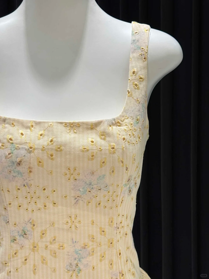 Cute A Line Square Satin Short Homecoming Dress,Vacation Dress,Summer 17th Birthday Dress GG4677