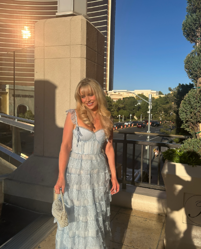 Style Classy A Line Spaghetti Straps Satin Layer Lace Long Prom Dress,Party Dress,Formal Evening Dress GG4903