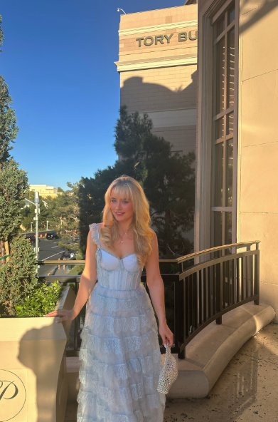 Style Classy A Line Spaghetti Straps Satin Layer Lace Long Prom Dress,Party Dress,Formal Evening Dress GG4903