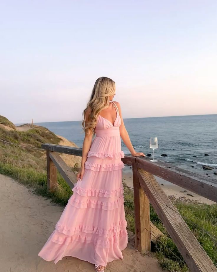 Elegant A Line Spaghetti Straps Chiffon Ruffles Long Prom Dress,Party Dress,Formal Evening Dress GG4962