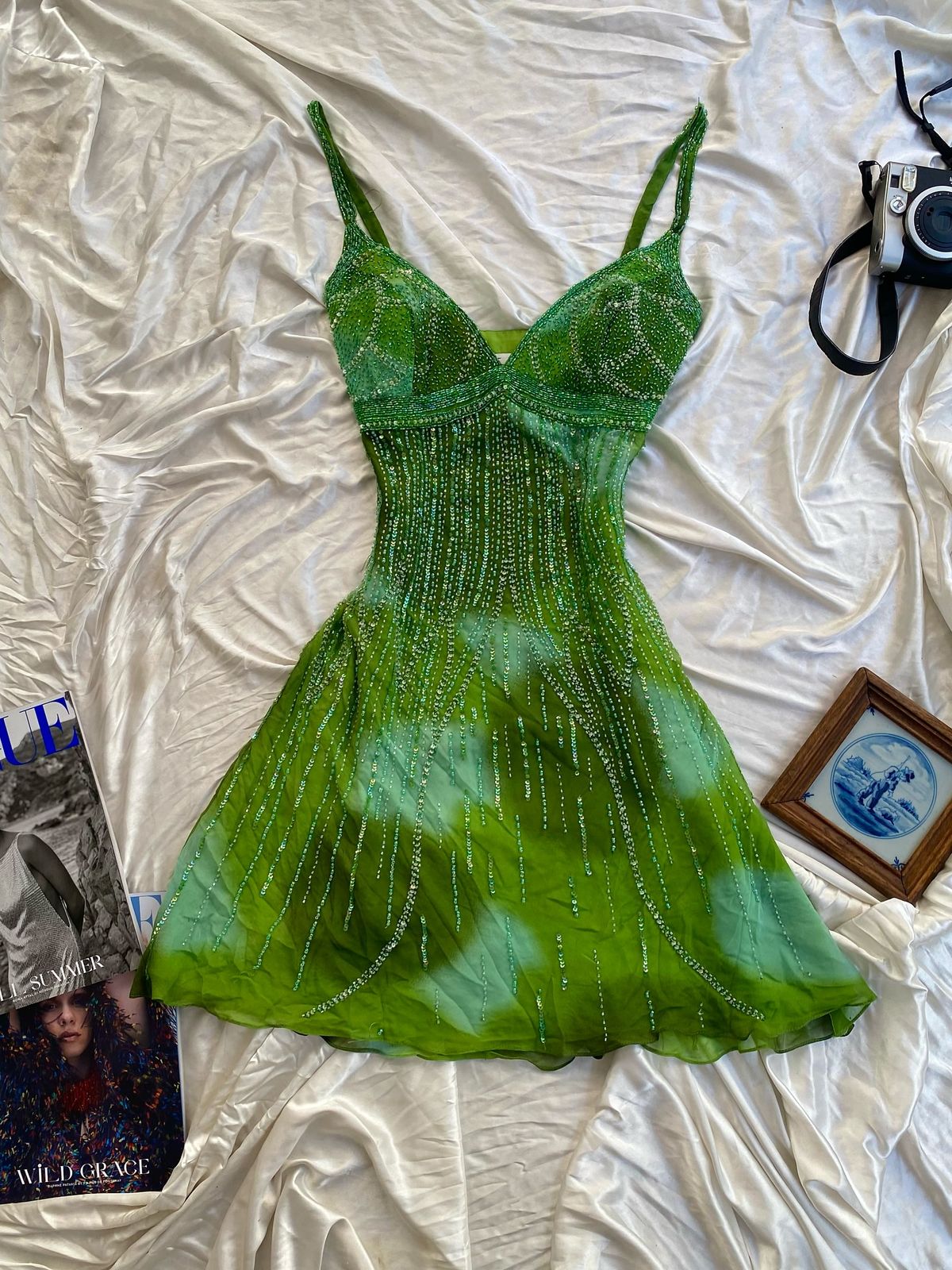 Unique A Line Spaghetti Straps Chiffon Beads Short Homecoming Dress,Vacation Dress,Summer 20th Birthday Dress GG4971