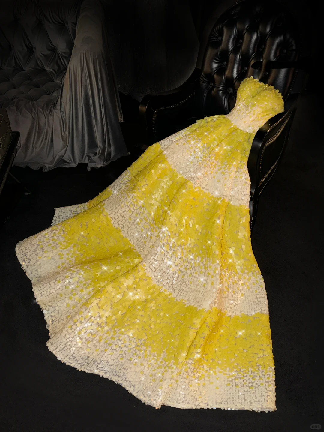 Sweet Ball Gown Strapless Sequin Long Prom Dress,Party Dress,Formal Evening Dress GG4987