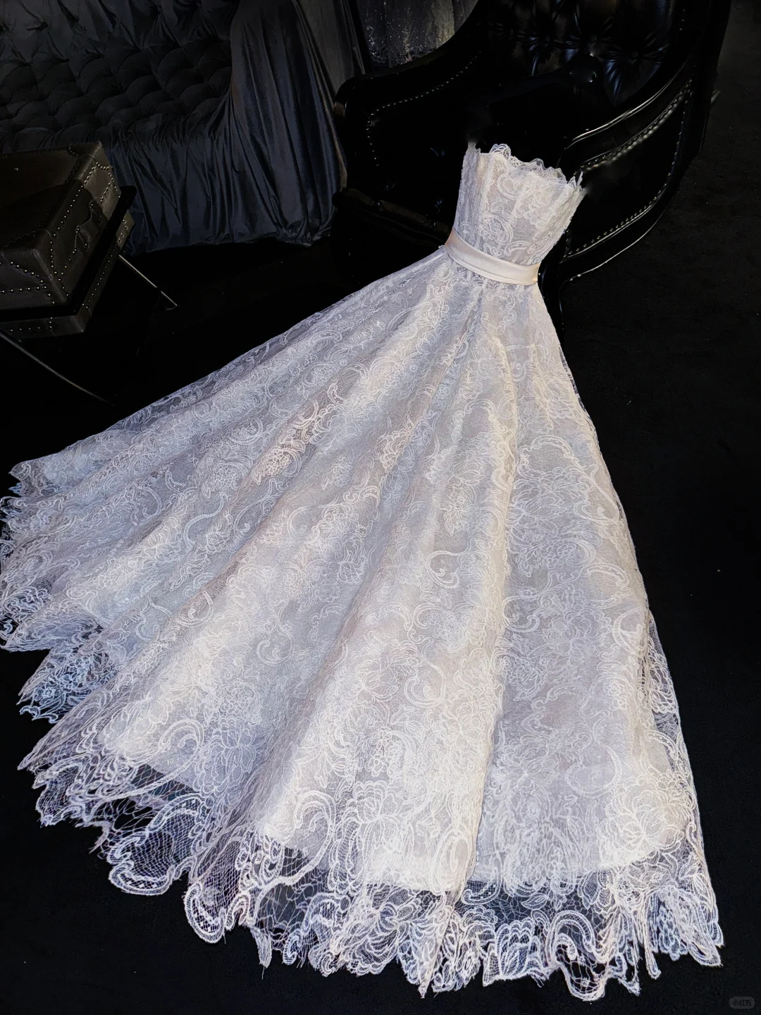 Classy Ball Gown Strapless Lace Long Prom Dress,Party Dress,Formal Evening Dress GG4988