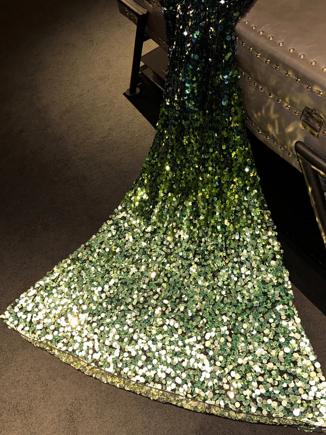 Charming Glitter Mermaid V Neck Sequin Long Prom Dress,Party Dress,Formal Evening Dress GG4993