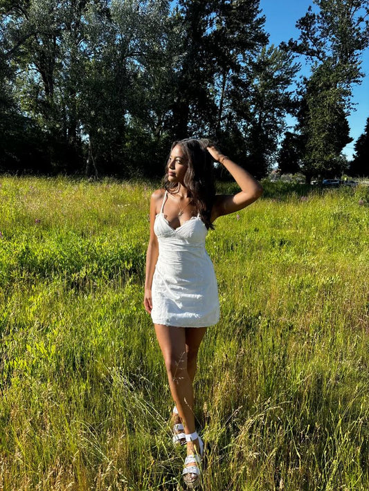 Classy Mermaid Spaghetti Straps Satin Short Homecoming Dress,Vacation Dress,Summer 19th Birthday Dress GG5010